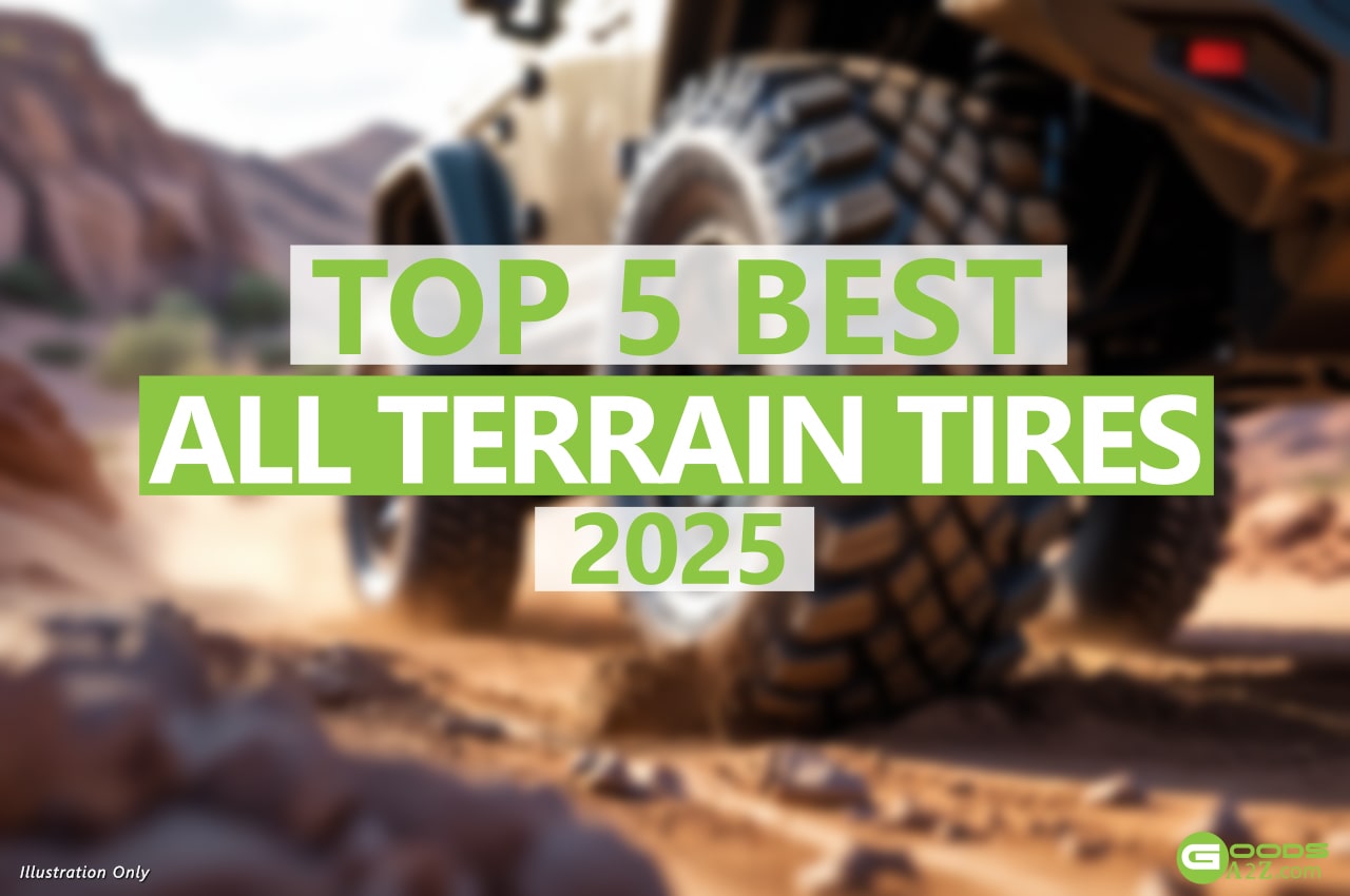Best All-Terrain Tires 2025 - Top 5 Durable Off-Road Tires for Trucks & SUVs on Amazon