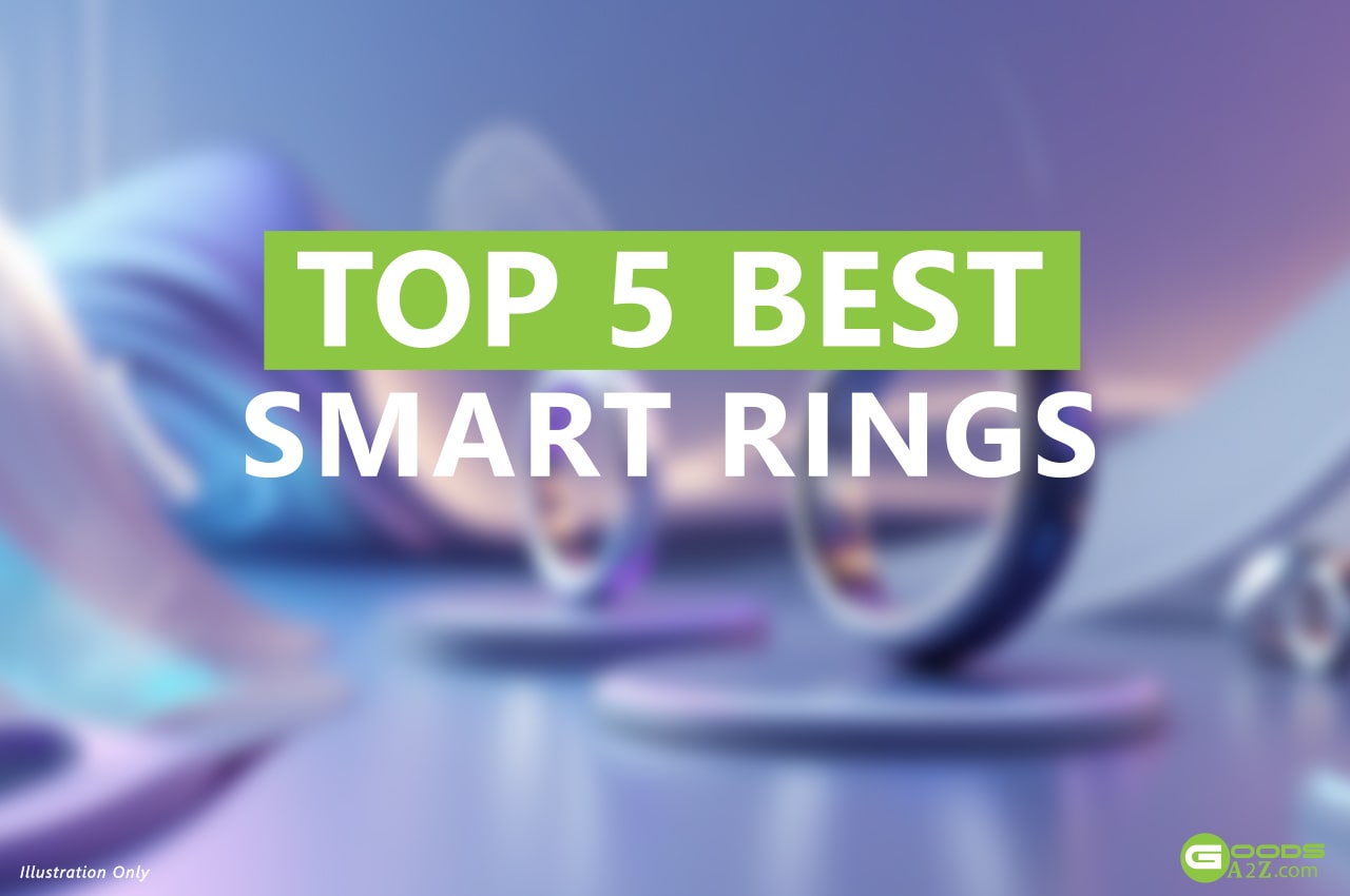 Ultra-thin titanium smart ring with health tracking display – Best Smart Ring 2025